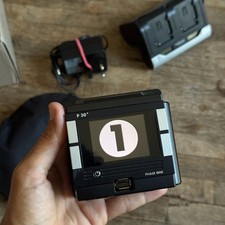 Phase One P30+ for Contax 645. Rare CCD sensor digi back Medium Format