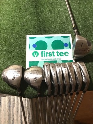 Powerbilt Grand Slam Oversize Full Set D, 3W, 5W, 4-PW True Temper Steel Shafts
