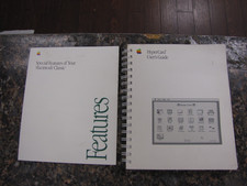 Genuine Apple Macintosh HyperCard User's Guide 1989 w/ Special features MQ18