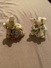 This Little Piggy 1994 Enesco X 2 Figurines