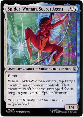 Spider-Woman, Secret Agent - 0229 - Marvel Super Heroes MSH - MTG NM/M