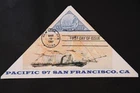 Dr Jim Stamps 32C Blue Pacific 97 First Day Issue J. Ginsburg Cachet