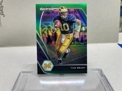 2021 Panini Prizm Draft Picks - Tom Brady Green Prizm #6