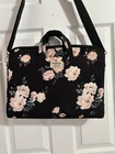 MOSISO Floral Laptop Shoulder Bag Compatible Laptops And Tablets Up To 16in