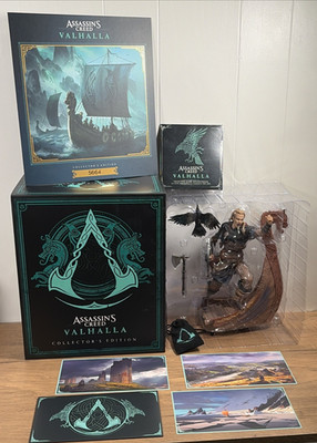 Assassin s Creed Valhalla Collector s Edition Statue Incomplete NO GAME or STEEL
