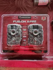 Trail Stealth Cam Fusion X-Pro Dual Network 36MP Cellular Camera Value Pack
