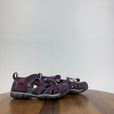 Little Kids Girls Keen Seacamp II CNX Purple Strappy Waterproof Sandals Size 12