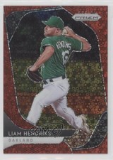 2020 Panini Prizm Quick Pitch Red Donut Circle 99/99 Liam Hendriks #65 06m7