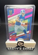 2022 Panini Donruss Elite - Rookies Aidan Hutchinson #136 Pink (RC)