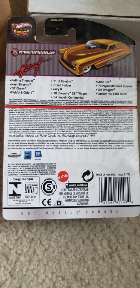 Hot Wheels Larry's Garage (2009) Red Pass'n Gasser Real Riders Toy Car 16/39 - Image 2 of 3