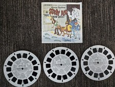 Vintage View Master Scooby Doo "That's Snow Ghost" - Booklet  Three Discs