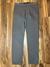 Nordstrom Tech Smart Slim Fit Dress Pants Mens US Size 31x32 Gray