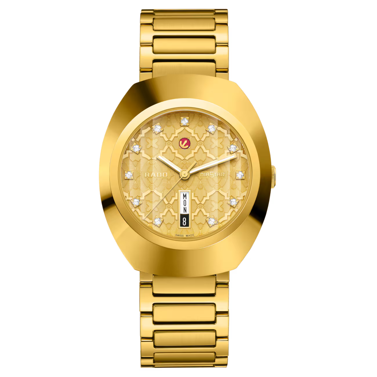 Rado Diastar Original Automatic 30mm Gold Watch R12171263 | eBay