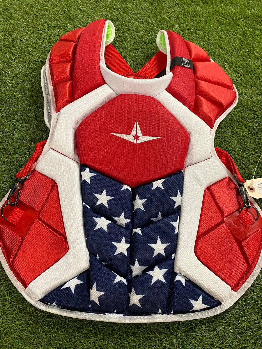 Protège-poitrine All Star Pour Receveur (catcher) - Taille Intermédiaire - Occasion