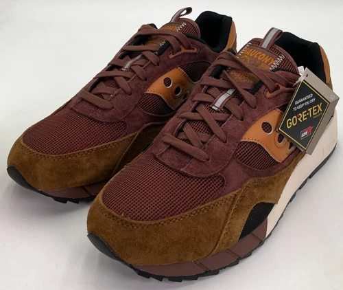 Saucony Shadow 6000 GTX Men's Size 13 Brown Sneakers NIB