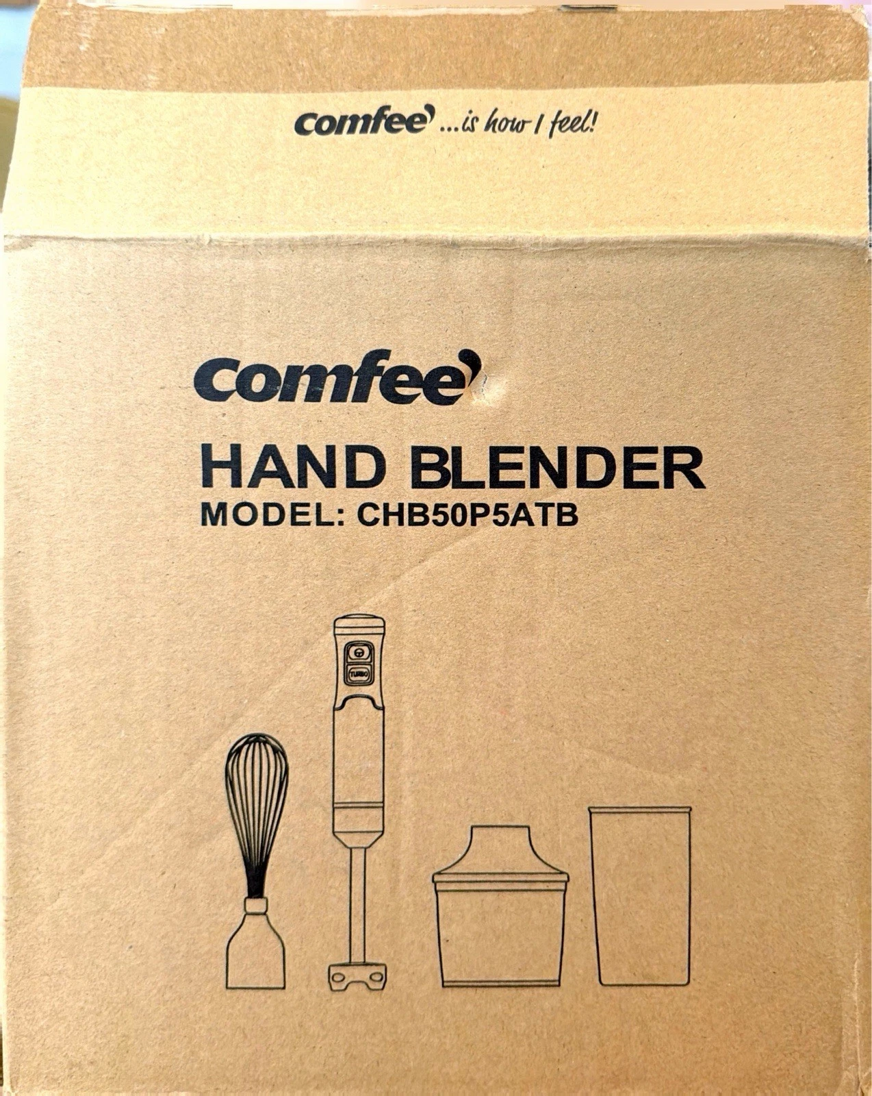 🥣 Comfee Hand Blender Immersion Blender 500W – Model CHB50P5ATB –NEW
