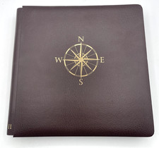 Creative Memories Journal Compass Album 12x12 Foiled with 32 Pages w/protectors