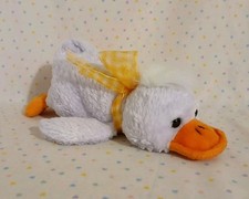 Chosun Pastel Purple Orange Duck Stuffed Animal Beanbag Plush 8" Sample