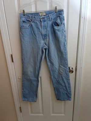 L.L. Bean Men's Straight Legs Jeans Classic Fit 33x 30