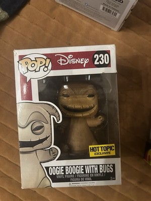Funko Disney Oogie Boogie with Bugs Hot Topic Exclusive Nightmare Before Christ 