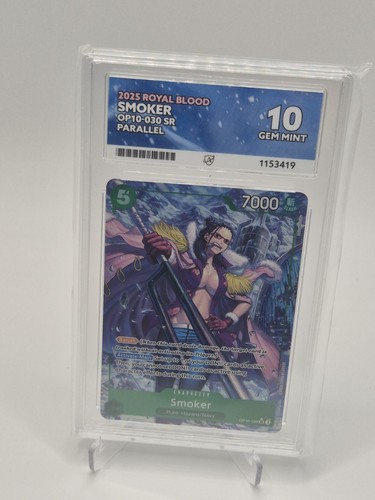 Smoker (Parallel) graded ACE 10 for sale on eBay