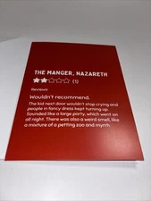 Funny Christmas Cards  . Wouldn’t Recommend. New (red)