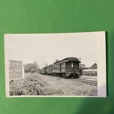RPPC Smokey Mountain Railroad RR Combination Coach Sevierville Tennessee 1950 