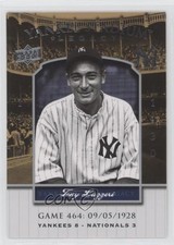2008 Upper Deck Yankee Stadium Legacy Tony Lazzeri #YSL464 HOF 4m3