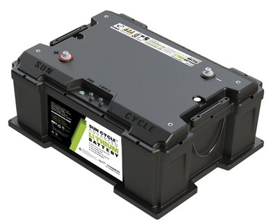 Go Power GP-ADV-LIFEPO4-300 Battery Sun Cycle 12.8 Volt 300 Amp Capacity