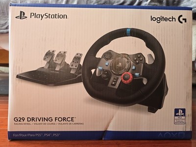 Logitech G29 Driving Force Racing Wheel & Pedal Set - Black (941-000110)