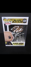 Dwayne The Rock Johnson Autograph Funko Pop WWE AEW WWF Black Adam Wrestlemania