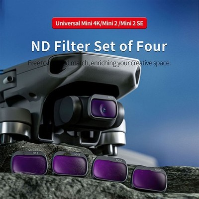 ND8/ND16/ND32/ND64 Filter Set Accessories forDJI Mini 4K/Mini 2 SE/Mini 2