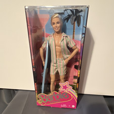Barbie The Movie Ken Fashion Doll Striped Shirt & Shorts 12in HPJ97 NIB