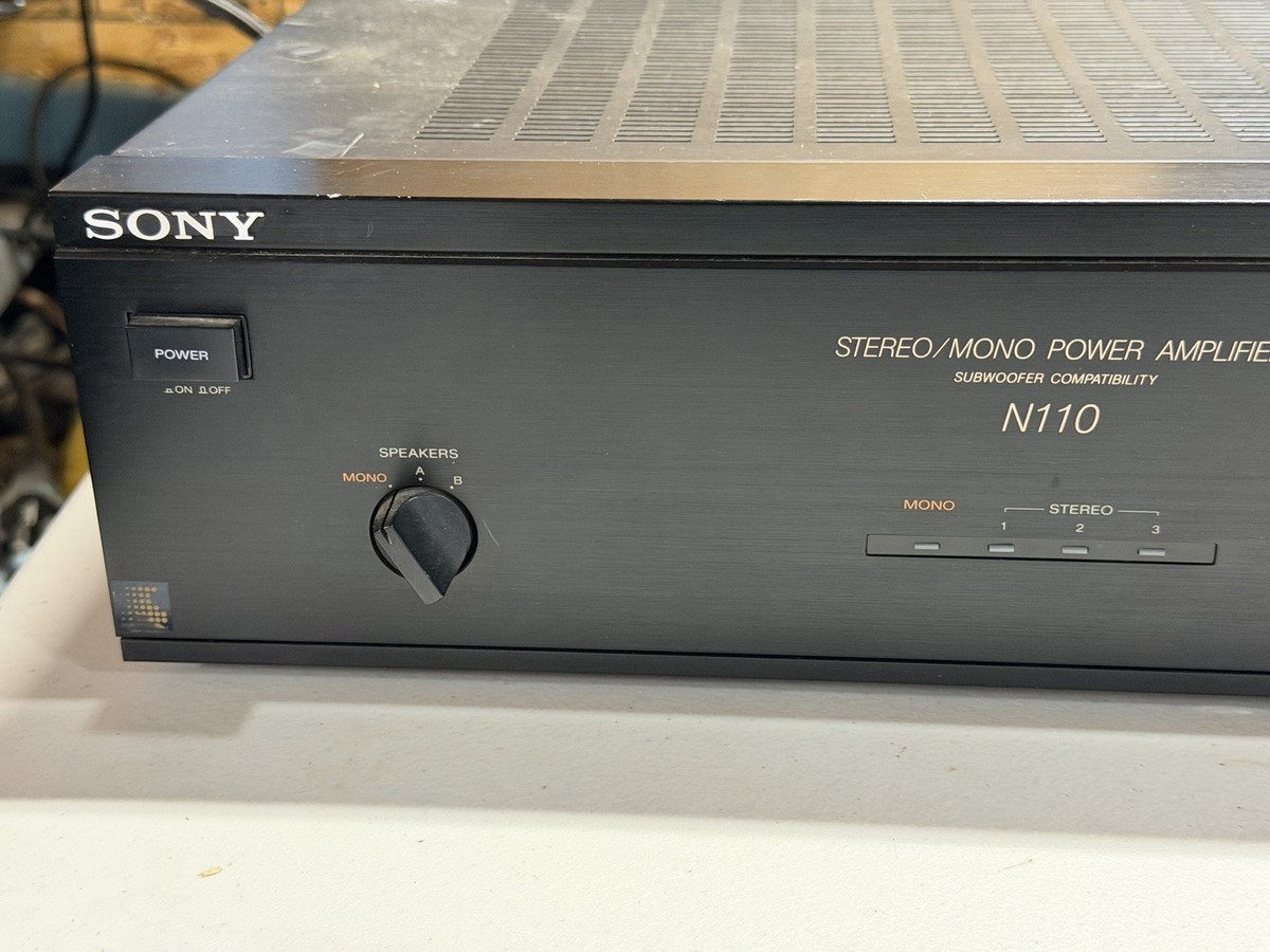 Sony TA-N110 Vintage 2-Channel Power Amplifier | eBay