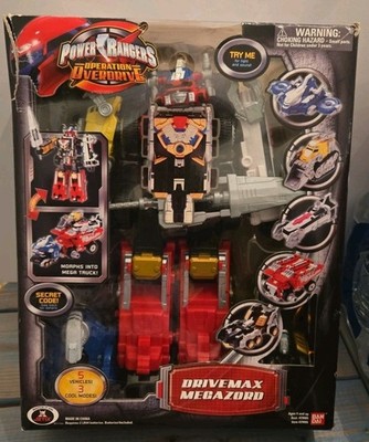Power Rangers Operation Overdrive Drivemax Megazord Lights Sound 5