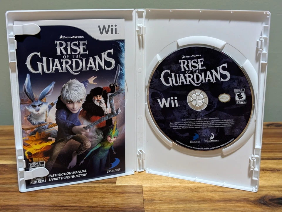 Rise of the Guardians (Nintendo Wii, 2012)➡️CIB  - Tested - Near Mint 📀! - Image 3 of 4