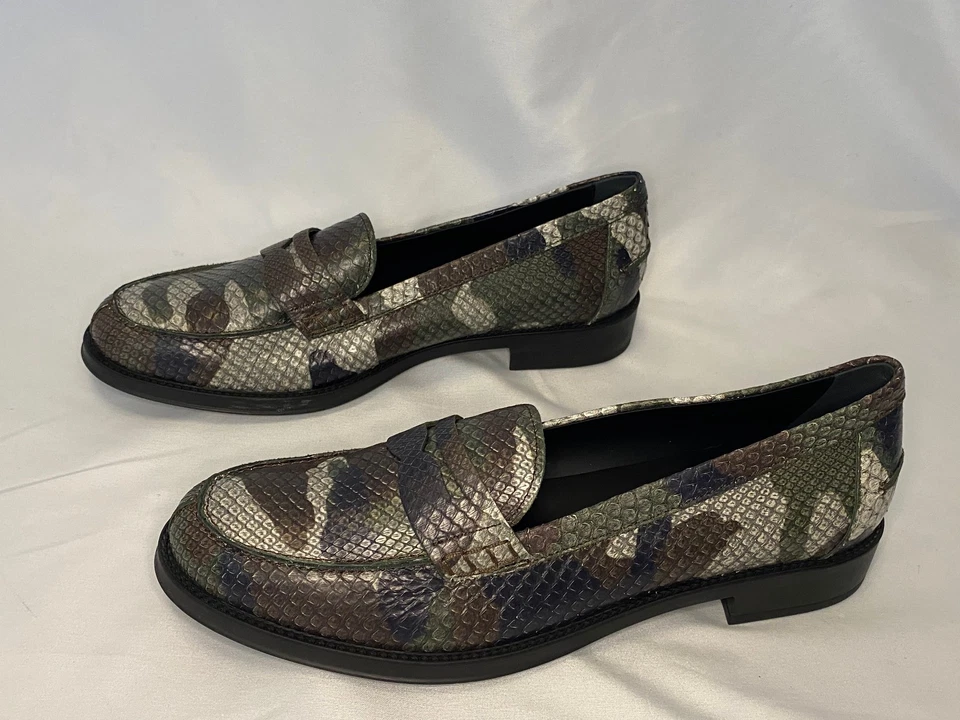 Tod´s - Loafer / Mokassin - Pyton Print Khaki - Gr. 40 / 6,5 / 9 - Bild 2 von 4