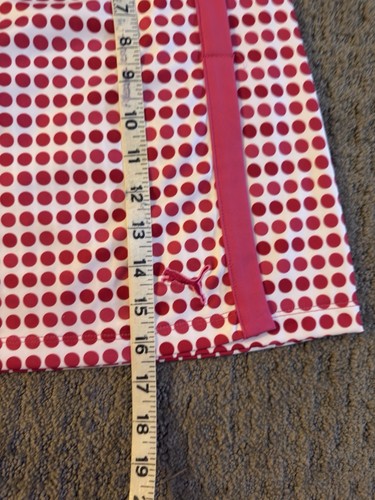 Puma Skort Skirt EUC, Pink/White. Size M/L, See Measurements Pickleball Golf - Picture 5 of 11