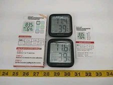 Antonki 2 Pack Room Thermometer for Home Indoor Hygrometer Humidity Meter Gauge