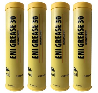 Eni Greace 30 4 x400g Fett Mehrzweckfett DIN 51 825 T. 2 KTA 2 K-30 (Agip)
