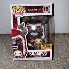 NRFB Funko Pop! Holidays Krampus w/ Child  #15 Hot Topic Exclusive Vaulted Rare