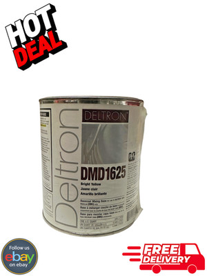 PPG Deltron DMD1625 Bright Yellow Basecoat Mixing Paint QT