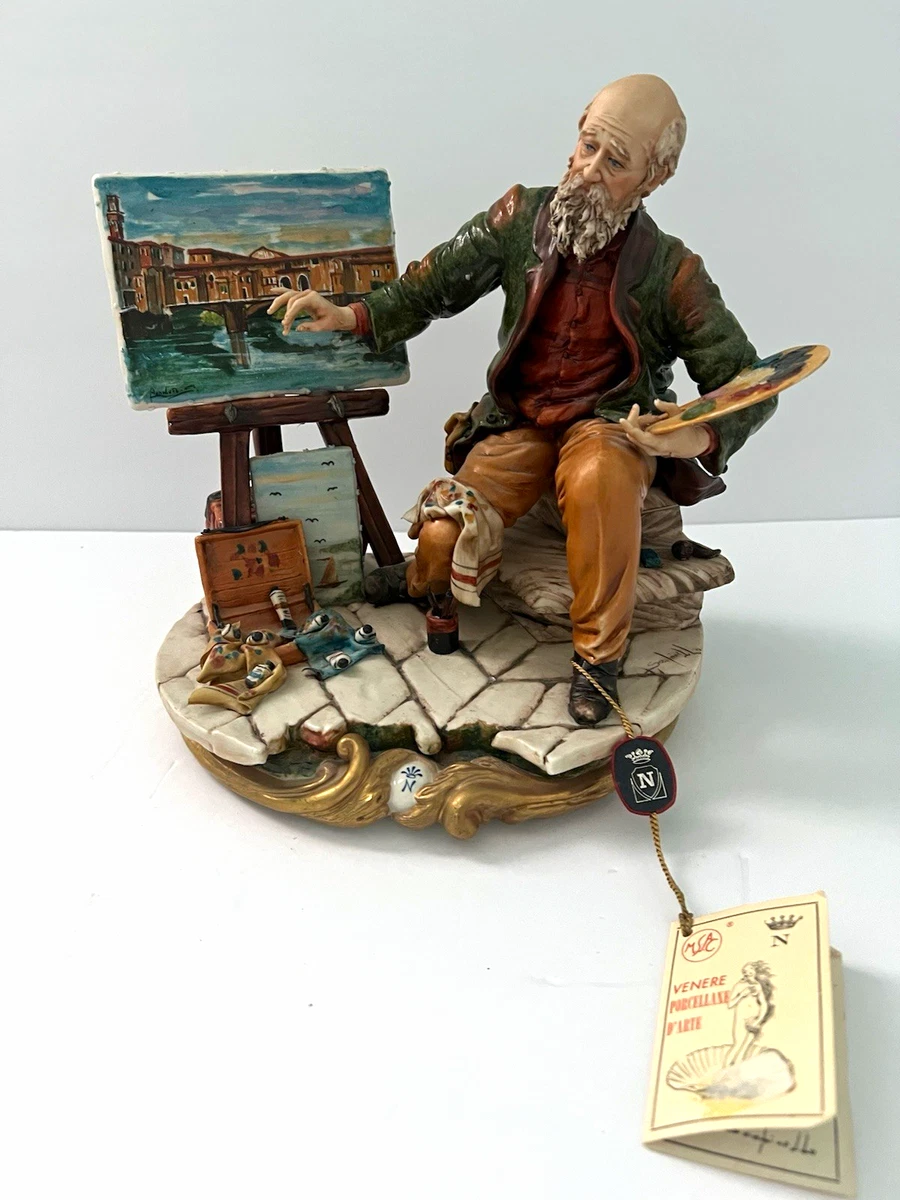 Capodimonte Figure In Antique Ceramic & Porcelain Figurines for