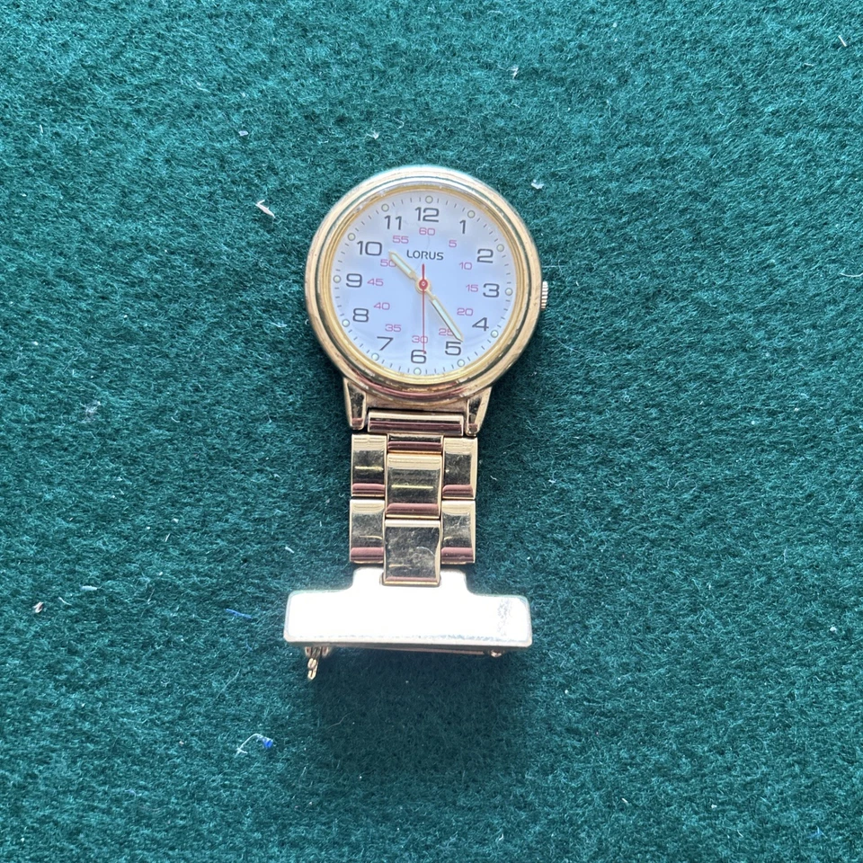 Classic Gold Lorus Nurses Lapel Pin Quartz Plus 2 ladies watches job lot - Image 2 of 4