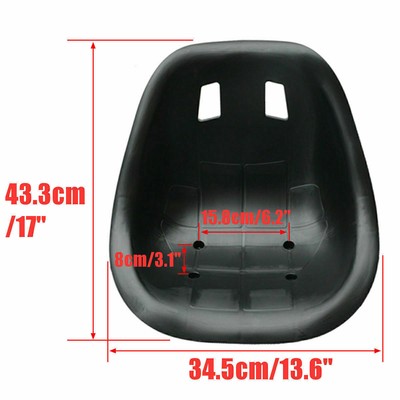 Sitz Hoverseat für Hoverkart Hoverboard Balance Scooter E-Scooter 43.3x34.5cm De