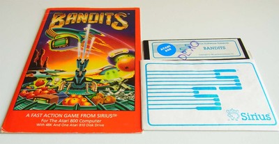 Atari XL:  Bandits - Sirius Software 1981