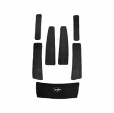 Yamaha  WaveRaider 700,1100,Deluxe Only Elite Traction Mats Foot Pad BlackTip