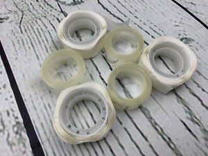 400 Pieces Points Dots Double Sided for Balloons, Removable Clear Stickers