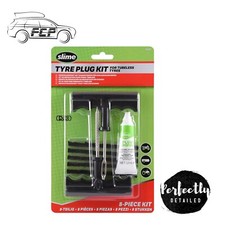Slime 20500 Tyre Plug Repair Puncture Kit  Easiest Tyre Plug Car Van Trailer