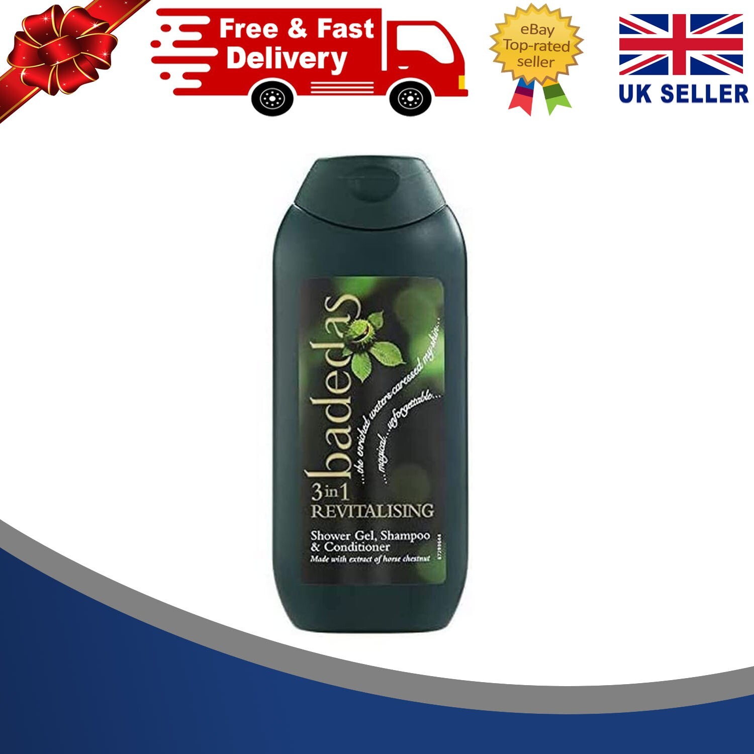 Badedas 3in1 Shower Gel, Shampoo and Conditioner 200ml eBay